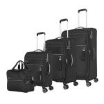 Travelite Kofferset 4 teilig Weichschale 4 Rollen