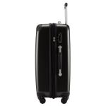 HAUPTSTADTKOFFER Alex Hand, 55 x 38 x 23 cm, TSA, 4 wielen, 42 liter, reiskoffer, hardshellkoffer, rolkoffer, boordkoffer, grafietgrijs, kofferset