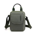 CHDWEY Umhängetaschen für Herren Kleine Umhängetasche for Männer lässig wasserdicht Nylon Messenger Bag Business weiche multifunktionale tragbare Reise Handtaschen Sack(Army G