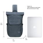 KAUKKO Canvas Tactical Vintage Borsttas Tactical Schoudertas