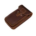 QZH Kleine tas voor heren, verticaal 6,4 inch, telefoontas, riemtas, draagtas, riemtas, sporttas (B, 17 x 9 x 3 cm)