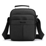 CHDWEY Umhängetaschen für Herren Männer Nylon Tasche Casual Crossbody Tasche for Männer wasserdichte kleine Tragen Umhängetasche Schwarze Reißverschluss Handtasche Reisehack(