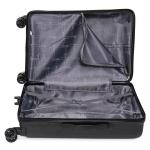 BETLEWSKI - Middelgrote koffer met harde schaal - reiskoffer met 4 wielen - lichte hardshell koffer ABS rolkoffer met slot - model Titania - afmetingen 66 cm x 42 cm x 25 cm 63 lit