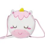 Kleine meisjes schoudertas crossbody tas voor meisjes schattige baby meisjes handbang pluche kleine tas kinderen portemonnee peuter meisjes speelgoed (eenhoorn), Cross-Body Tassen