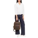 'Wilma' Elegante Rugzak Vrouwen Kleine Leren Rugzak Dames Leren Rugzak DIN A5 Vintage Handtas City Going Out Shopping Daypack Echt Leer, Kleur:vinto - bruin