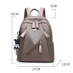 callmo Rugzak voor dames, moderne rugzak, dagrugzak, waterdichte nylon schooltas, anti-diefstal, lichtgewicht, reisrugzak, kleine schoudertas voor dames, klein