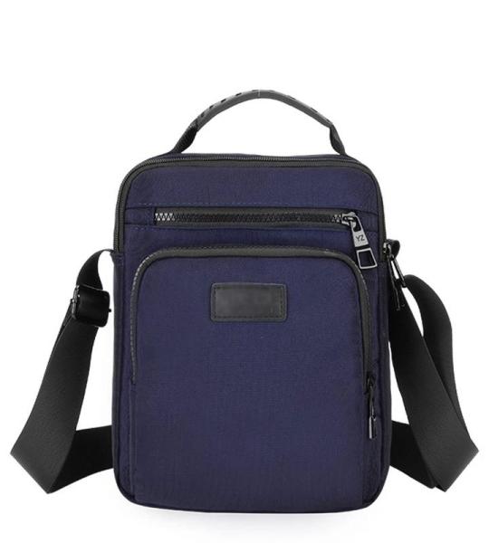 CHDWEY Umhängetaschen für Herren Umhängetasche for männliche Handtasche Gute Quaity Crossbody Bags Business Casual Messenger Bag Männer Kleine Tasche Reisetaschen(Blue)