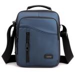 Schoudertas Heren Kleine schoudertas met meerdere zakken Kleine waterdichte nylon sling crossbody tas Herentas met handvat aan de bovenkant voor werk, reizen, dagelijks leven