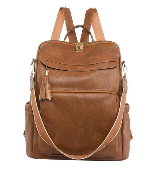 callmo Damesrugzak waterdicht PU leer schooltassen anti-diefstal dagrugzak schoudertassen reistas outdoor lichtgewicht vrouwen schoudertas handtas