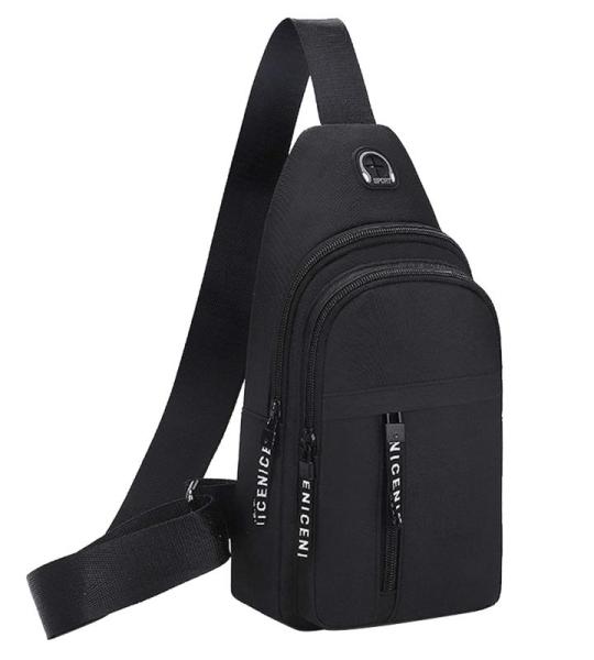 JSTHHTT Gym Shoulder Bags: Sling Bag Dames Klein, Sling Rugzak Dames, Enorm Rugzak - Sportschoudertas voor Mannen en Vrouwen, Borstzak Heren Dames - Ideaal voor Reizen, Sport en Vr