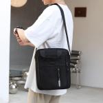 CHDWEY Umhängetaschen für Herren Casual Männer Umhängetaschen Tägliche Reise Crossbody Tasche Männliche Tote Messenger Bags Nylon Retro Mann Business Handtaschen(Grijs)