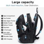 BanGe Sling Bag, waterdichte borsttas voor heren, schoudertassen, crossbody sling rugzak voor heren
