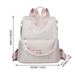 LOIJMK Umhängetaschen Kinder UK Beliebte Nylon Mädchen Beige Studenten Stifttasche im Rucksack Damen Schultaschen Umhängetaschen Damen Groß Messenger