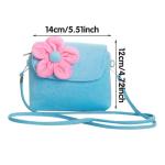 KvZ200 Crossbody-portemonnee voor kleine meisjes, kleine kleine kleine prinsessen, handtassen, schoudertas, make-uptas