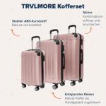 TRVLMORE koffer, roze
