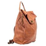 BZNA Bag Rinalto coganc bruin Italië rugzak backpacker designer tas handtas schoudertas leer dames nieuw