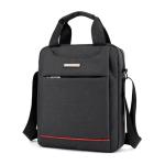 CHDWEY Umhängetaschen für Herren Männer wasserdichte Messenger Umhängetaschen Crossbody Bag Cross Sling Pack Handtasche auf Single-Schulter for Männer(Black)