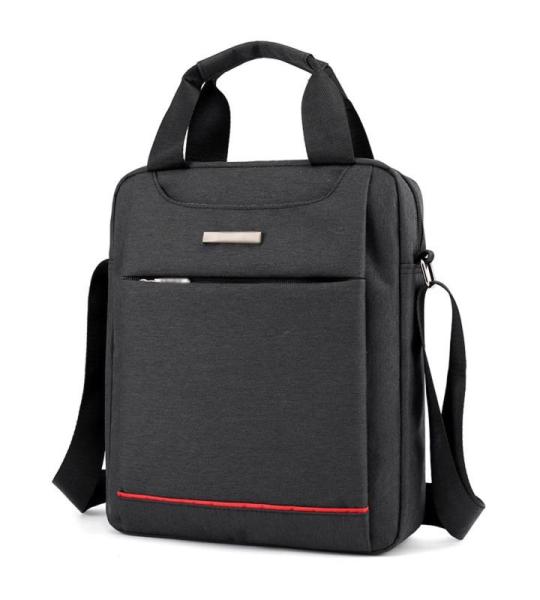 CHDWEY Umhängetaschen für Herren Männer wasserdichte Messenger Umhängetaschen Crossbody Bag Cross Sling Pack Handtasche auf Single-Schulter for Männer(Black)