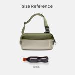 Compact Sling Bag, 4L Minimalistische Borsttas Schoudertas voor Mannen en Vrouwen, Waterafstotende Lichtgewicht Kleine Crossbody Schoudertas voor Vrije Tijd, Reizen