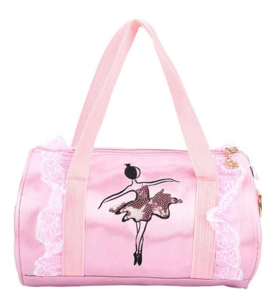 Duokon ballet, prinses, dans, tas, schoudertassen, schoudertassen, kind, ballerina, kinderen, ballet, pailletten, dans, handtas