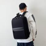 CHDWEY Umhängetaschen für Herren Männlicher Rucksack Gute Qualität Rucksack for Laptop Verschleißfest Multi Layer School Rucksack Männer Umhängetasche Mode Packung(Grijs)