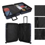DKNY - Reis. 4-wielen-set - Reisset - Lichtgewicht set. TSA-combinatiehangslot, marineblauw
