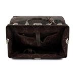 Greenland Nature Westcoast Dokterskoffer leer 40 cm, Brown met riem