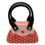 your castle 4er Set Blechdose Kleine Handtaschen, für Kekse Schokolade-Pralinen Mitgebsel, Volumen: 100 ml, Maße: 96 x 61 x 44 mm.