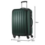 Hauptstadtkoffer Alex Trolley Alex, bosgroen