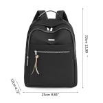 Rugzak voor dames, kleine damesrugzak, waterdicht, PU-leer, schooltas, anti-diefstal, dagrugzak, schoudertas, reistas, outdoor, lichtgewicht, vrouwen, schoudertas, handtas