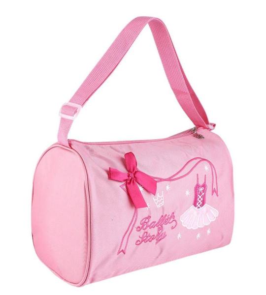 VGEBY Kinder Balletttasche, Mädchen Kinder Prinzessin Tanztasche Rucksack Tutu Kleid Tanztasche Daypack Umhängetasche für kleine Mädchen Geschenk(27.00 * 16.00 * 20.00cm-Rosa)