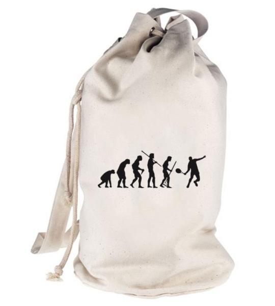 shirtstreet24, Evolution Tennis, bedrukte seesack Schoudertas Schoudertas zak Bag