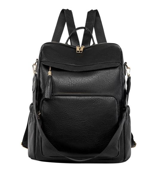callmo Damesrugzak waterdicht PU leer schooltassen anti-diefstal dagrugzak schoudertassen reistas outdoor lichtgewicht vrouwen schoudertas handtas