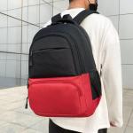 CHDWEY Umhängetaschen für Herren Mann Rucksack Große Kapazität Umhängetasche Mode Männer Rucksack College Schule Rucksack Teenager Reisetasche Rucksack(Red)