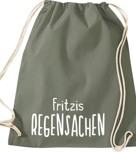 Shirtinstyle Gymtas, regenspullen met wensnaam, kinderdagverblijf, school, vrije tijd, gymtas tas tas