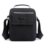 CHDWEY Umhängetaschen für Herren Mode Männer Handtasche Mann Schulter Messenger Bags Hohe Qualität Oxford Casual Bag Business Männliche Crossbody Taschen(Black)