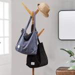 dikkere corduroy draagtas, extra grote capaciteit, handtassen, schoudertassen met rits, corduroy draagtas voor dames, meisjes, boodschappentas voor werk, school, college, dagelijks