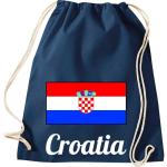 Shirtinstyle Gymtas gymtas tas tas rugzak land Croatia Kroatië