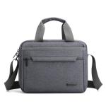 CHDWEY Umhängetaschen für Herren Männer Umhängetasche Aktentasche Crossbody Bag Hohe Qualität Mann Laptop Messenger Bag Nylon Lässige Männliche Geldbörse Handtaschen(Grijs)