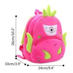 Jungen und Mädchen Kinder Schulranzen Mode Kinder Rucksack Niedlich Cartoon Obst Rucksack Plüsch Rucksack über der Tür Speed Bag Kinder