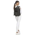 DKNY Dames R34keb11 rugzak, zwart/zilver, zwart/zilver