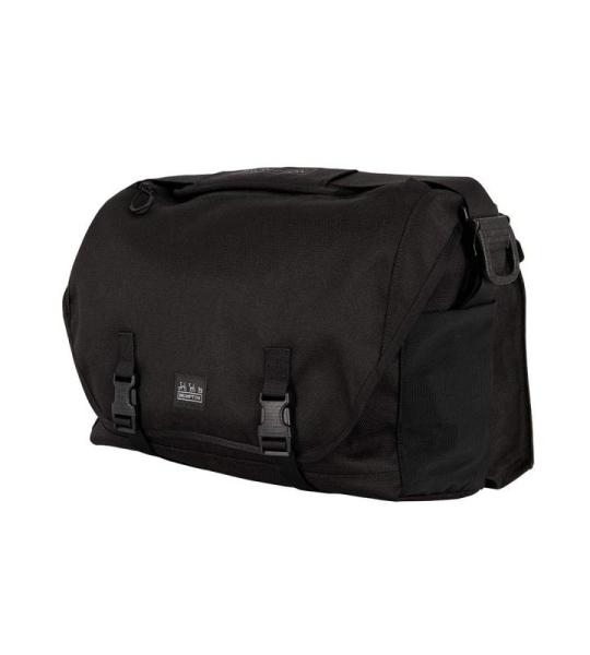 Brompton Unisex Metro Messenger L Bag 2020 Kollektion Fahrradtasche, Schwarz