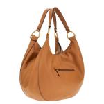 Borsa spalla Donna Marrone/Cognac Becci large