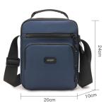 CHDWEY Umhängetaschen für Herren Männer Tasche Klassische Festkörper-Crossbody-Taschen Hochwertige Umhängetasche for männliche Freizeit-Messenger Bag Business-Männer-Tasche(