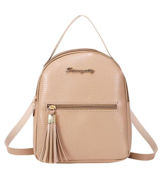 callmo Elegante damesrugzak, waterdichte PU-lederen schooltas, anti-diefstal, dagrugzak, schoudertas, reistas, outdoor, lichtgewicht, vrouwen, schoudertas, handtas