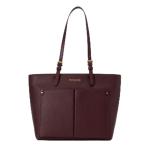 Jet Sest Travel Medium Dubbele Pocket Tote, Oxblood