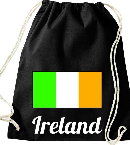 Shirtinstyle Gymtas gymtas tas tas rugzak land Ierland Ierland