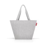 Shopper ruime boodschappentas en elegante handtas in een van waterafstotend materiaal, Sky Rose, Medium