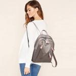 callmo Rugzak voor dames, moderne rugzak, dagrugzak, waterdichte nylon schooltas, anti-diefstal, lichtgewicht, reisrugzak, kleine schoudertas voor dames, klein
