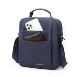 CHDWEY Umhängetaschen für Herren Männer Handtasche Nylon Männer Umhängetasche Reine Farbe Casual Crossbody Tasche for Männliche Geschäftsreisen Multifunciton Männer Tasche(